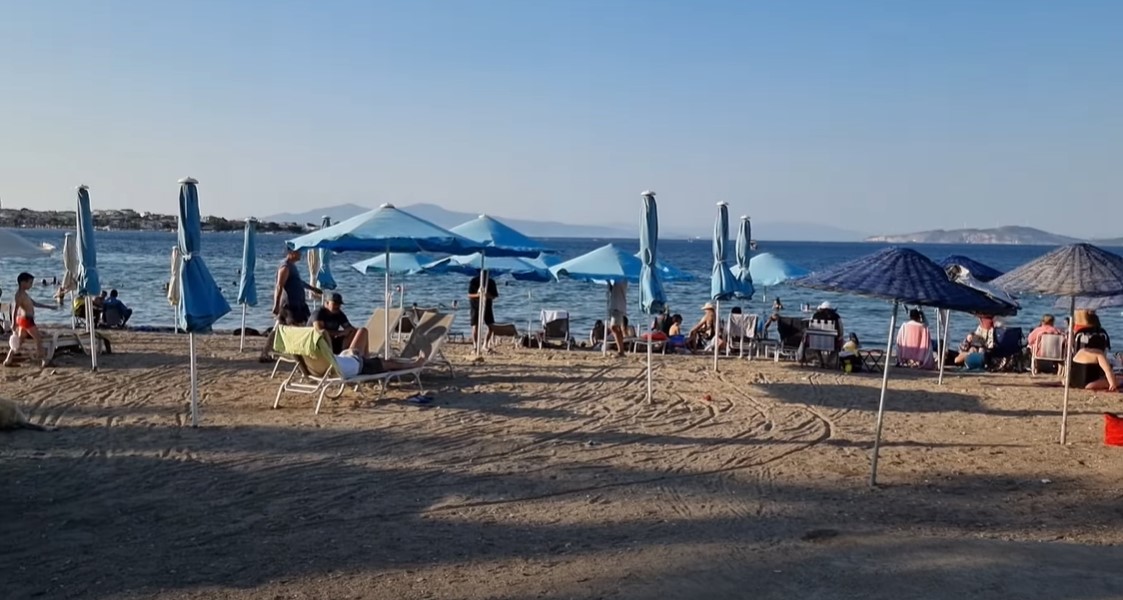 eski foça halk plajı