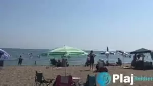 Silivri kadınlar plajı şezlongları